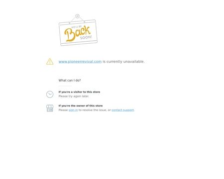 website thubmnail of Pioneer Revival