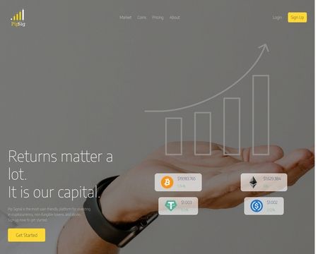 website thubmnail of Pipsignal.org