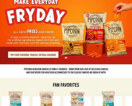 website thubmnail of Pipcorn