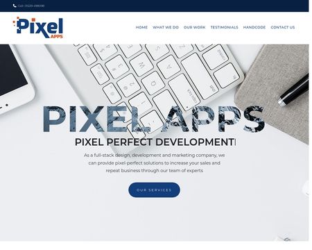 website thubmnail of Pixel Apps