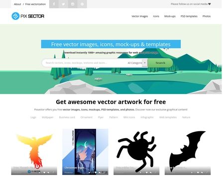 website thubmnail of PixSector