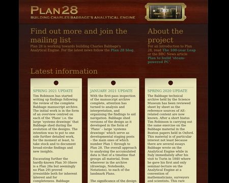 website thubmnail of Plan 28