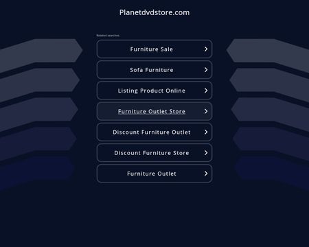 website thubmnail of Planet DVD Store