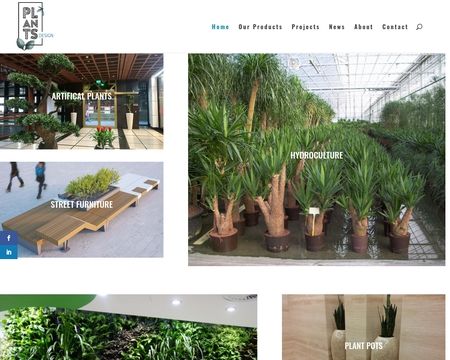 website thubmnail of Plants-design.net