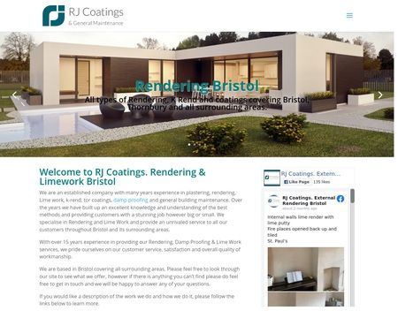website thubmnail of Rendering Bristol