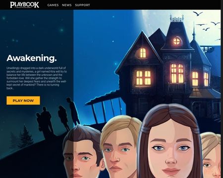 website thubmnail of Playbook.games
