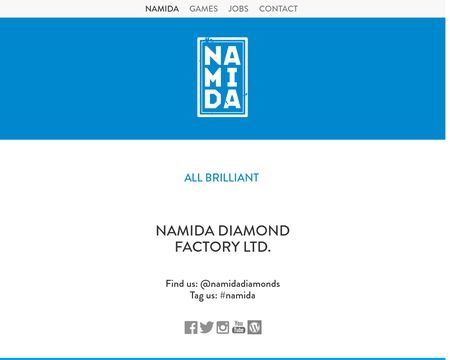 website thubmnail of Namida Diamond Factory