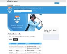 Thumbnail of Cricket Network