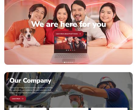 website thubmnail of PLDT Inc.