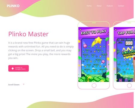 website thubmnail of Plinko.vip