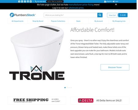 website thubmnail of Plumbersstock.co