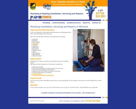 website thubmnail of Plumbforce
