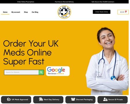 website thubmnail of Plusukmeds
