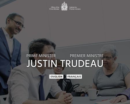 website thubmnail of Prime Minister of Canada