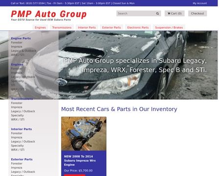 website thubmnail of PMP Auto Group