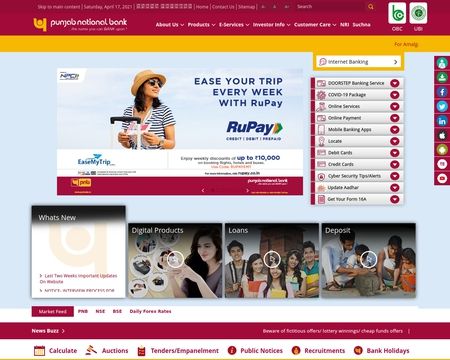website thubmnail of Pnbindia.in