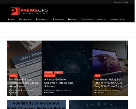 website thubmnail of Pnews.org