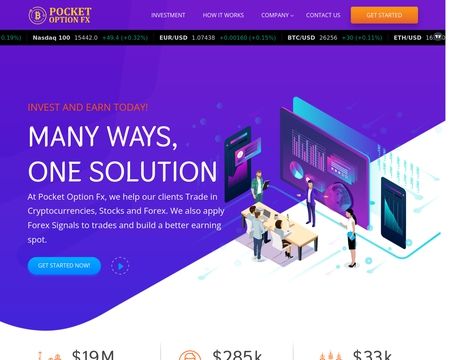 website thubmnail of Pocketoptionfx