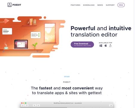 website thubmnail of Poedit