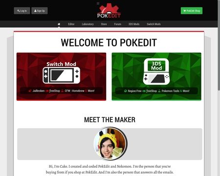 website thubmnail of Pokedit
