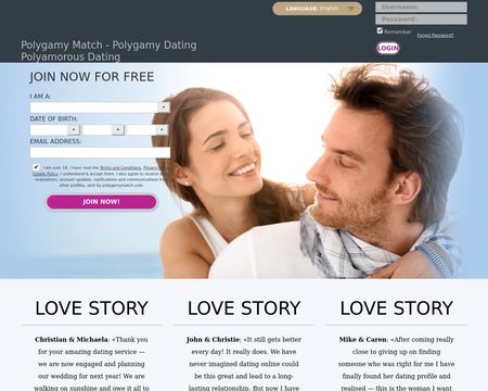 website thubmnail of Polygamy Match