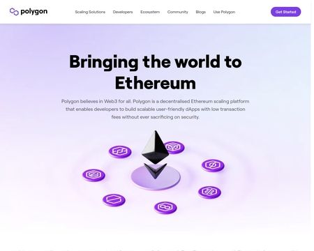 website thubmnail of Polygon.technology
