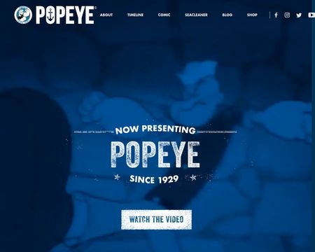 website thubmnail of Popeye