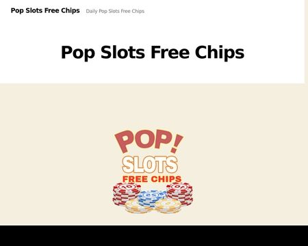 website thubmnail of Popslotsfreechipsx
