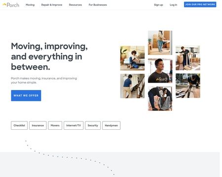 website thubmnail of Porch