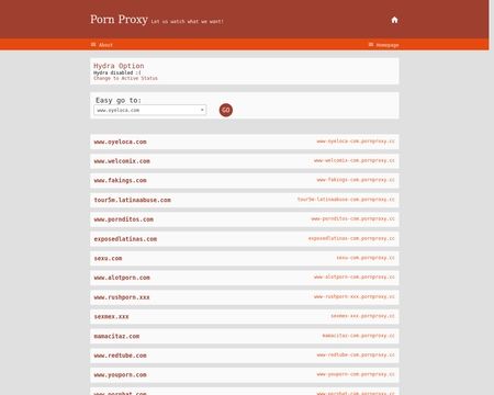website thubmnail of Pornproxy.cc