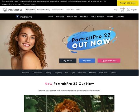 website thubmnail of PortraitProfessional