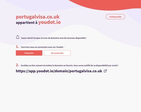 website thubmnail of Portugal.visahq.com