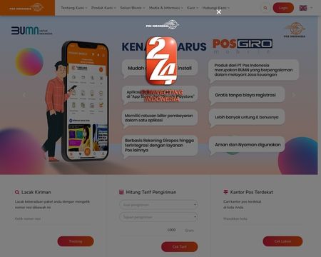 website thubmnail of Posindonesia.co.id