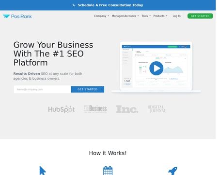 website thubmnail of PosiRank