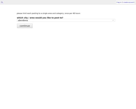 website thubmnail of Post.craigslist.org