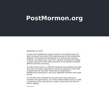 Thumbnail of Postmormon.org
