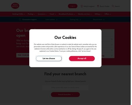 website thubmnail of Post Office