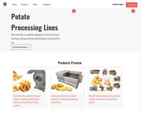 website thubmnail of Potatochipprocessing