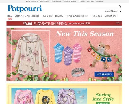 website thubmnail of Potpourri