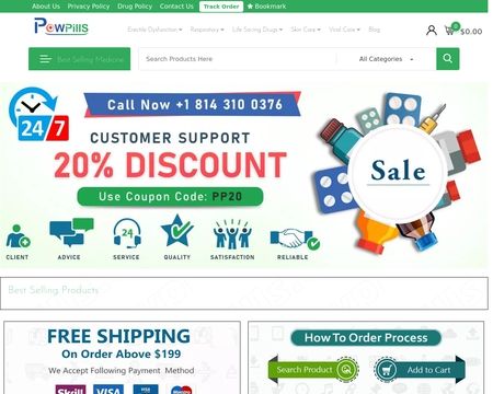 website thubmnail of Powpills