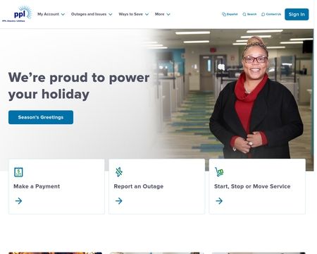 website thubmnail of Pplelectric
