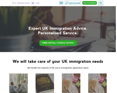 website thubmnail of PPV Immigration