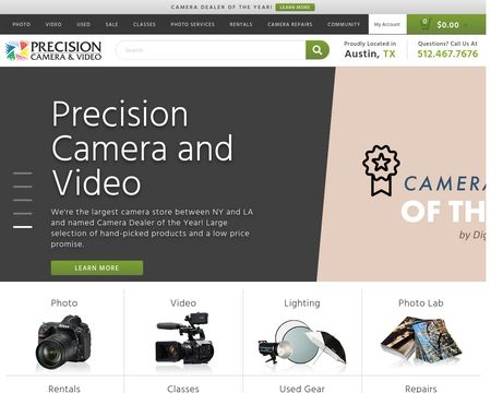website thubmnail of Precision Camera
