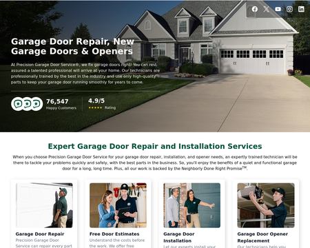 website thubmnail of PrecisionDoor