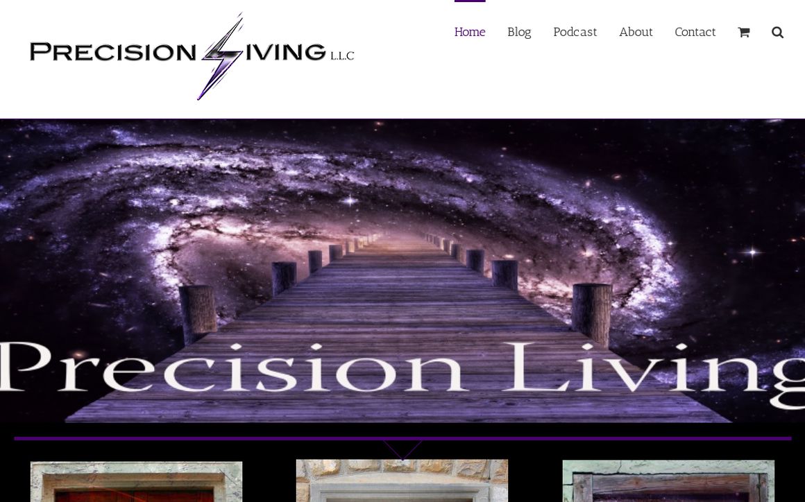 website thubmnail of PrecisionLivingLLC