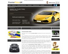 Thumbnail of Premier-plates.co.uk