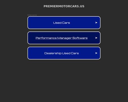 website thubmnail of PrimierMotorCars