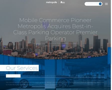 website thubmnail of Premierparking