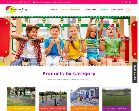 website thubmnail of Premierplaysolutions.co.uk