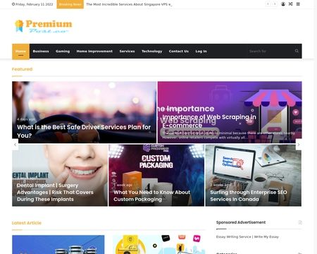 website thubmnail of Premiumpost.co